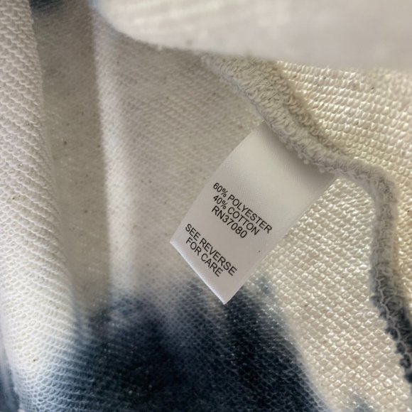 Versona Jacket Tie Dye Gray Blue Knit Button Down Long Sleeve - Picture 6 of 10